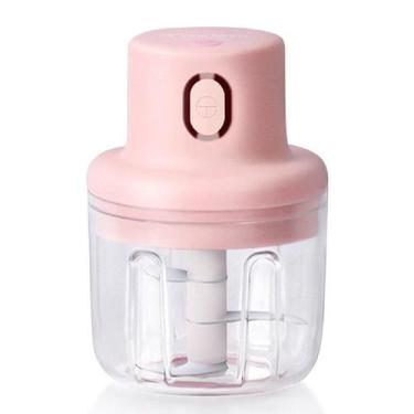 Imagem de Multi Processador Alimentos Eletrico 250Ml Recarregavel Usb - Manddi