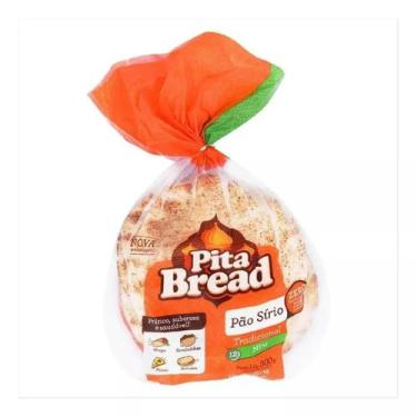 Imagem de Pão Sírio Médio Tradicional Pita Bread Pacote 640g