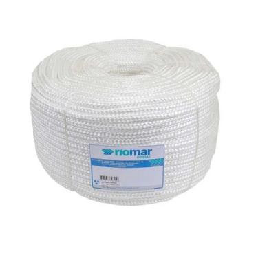Imagem de Corda Polipropileno/pp 10mm Branca Rl 200m Riomar