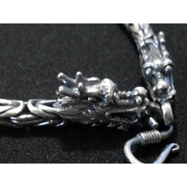 Imagem de Cordão Corrente De Bali Ponto Peruano 70cm Prata 925 Maciça - DG Prese