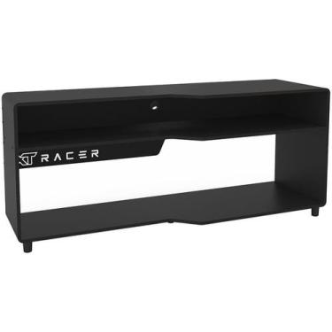 Imagem de Rack para TV até 60 XT Racer Max Air Preto e Branco, Preto e Branco