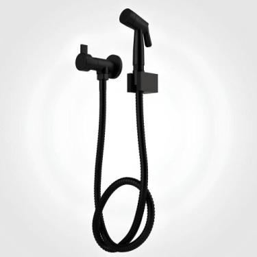 Imagem de Ducha Higiênica Sem Derivação Dn15 Ice Preto Fosco Perflex