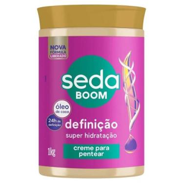 Imagem de Creme para pentear seda boom definicao pote 1kg, 1kg
