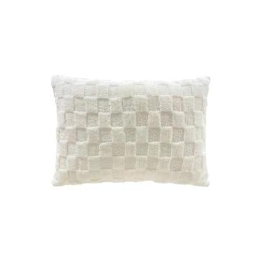 Imagem de Porta Travesseiro Laço Home 3D Square - LACO BEBE, BRANCO, 50X70