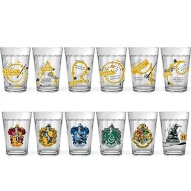 Imagem de Kit 6 Copos Americano Harry Potter 190Ml - Oro Comercio