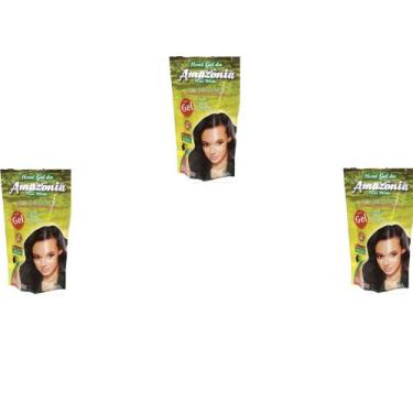 Imagem de Hene em gel amazonia 180gr pouch preto medido (preto natural) - DIVINA