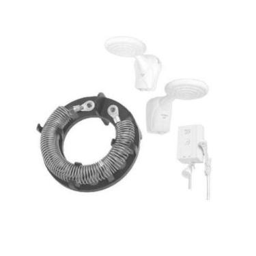 Imagem de Resistência Granducha Fame Banho Maximo Chuveiro  220v 7000w, Preto