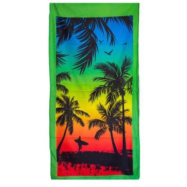 Imagem de Toalhas de Praia 100% Microfibra Poliéster Estampada Modelos Infantil,