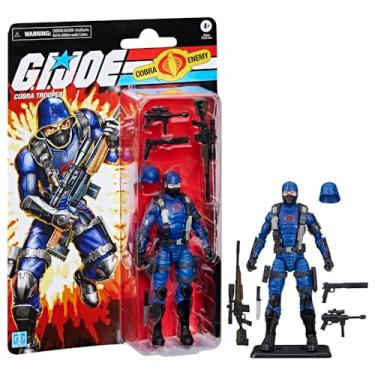 Imagem de G.I. Joe Classified Series Retro Cardback Cobra Trooper, Collectible 6 Inch Action Figure with 9 Accessories