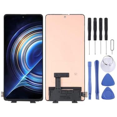 Imagem de Substituição da tela móvel Tela Original OLED LCD para Xiaomi Redmi K50 / Redmi K50 Pro com Montagem Full Ecrã LCD