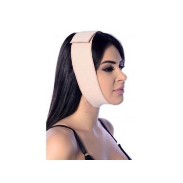 Imagem de Faixa Elástica Para Mento Bege - Único - Model Slim