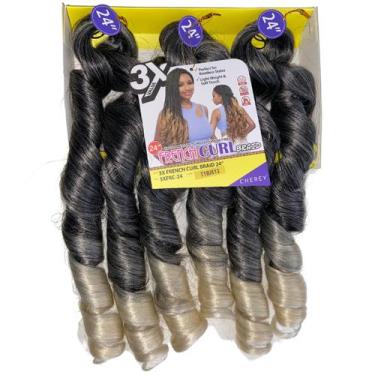 Imagem de Cabelo Sintetico French Curl- Jumbo - Eve Hair, T1B613