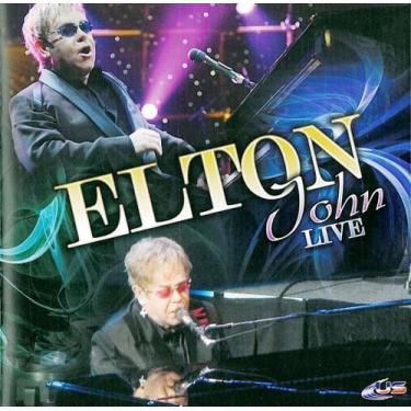 Imagem de CD - Elton John Live - Usa Records