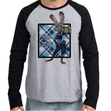 Imagem de Camiseta Manga Longa blusa Coelho Zootopia - Empório Dutra, GG  adulto