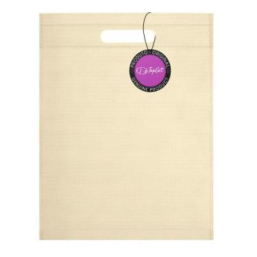 Imagem de Sacola em TNT Premium Termo Selado 25x35cm Nifty TopGet, Bege