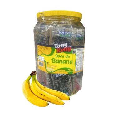 Imagem de Pote Doce de Banana Bananada Tony Kelly c/ 20 un Festas