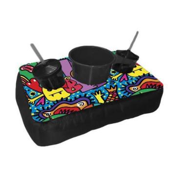 Imagem de Almofada Bandeja Pipoca c/ Balde e 2 Copos Estampas Criativas Personal