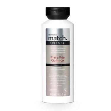 Imagem de O BOTICARIO MATCH SCIENCE SHAMPOO PRÉ E PÓS QUÍMICA 300ml - BOTICÁRIO