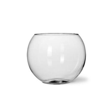 Imagem de Vaso Vidro Redondo Tipo Aquário 1,5 Litros Decoração e Terrários - Mis