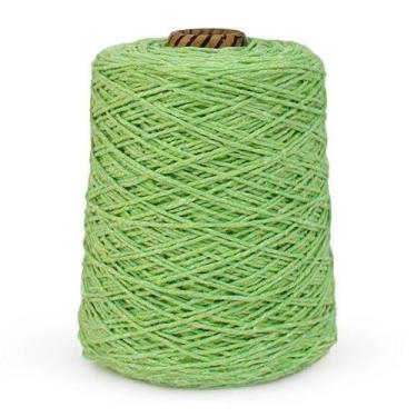 Imagem de Barbante EuroRoma Colorido nº08 600g, VERDE LIMÃO