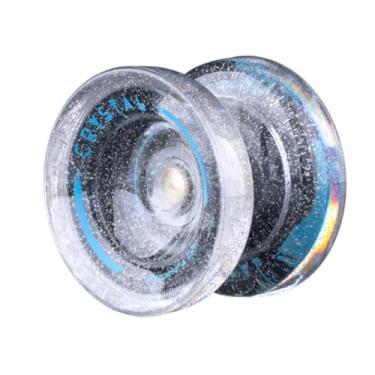 Imagem de Ioiô Profissional MagicYoyo K2 Cristal Translúcido com Rolamento – Yoyo de Alta Performance (Purpurina)