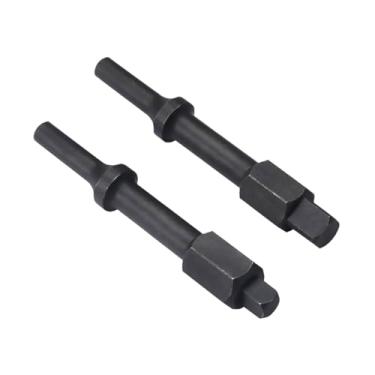 Imagem de Generic Conjunto de Disjuntor de Parafuso Pneumático 32029, Conjunto de Brocas Pneumáticas Resistentes Pretas, 2 Peças