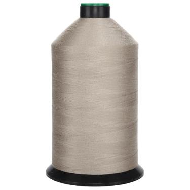 Imagem de HILOHILO Rosca jeans Corespun de poliéster extra forte Tkt50 Tex60 J30, 8700 m, roupas jeans leves adequadas e decoração de casa, colchões, cortinas (Cáqui)