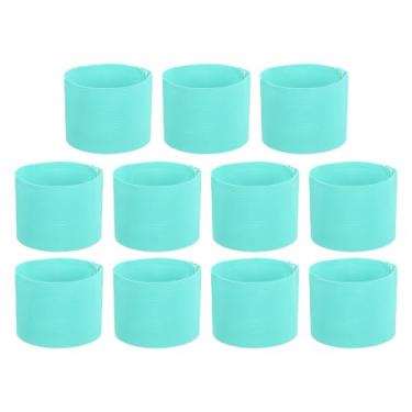 Imagem de PATIKIL Braçadeira de Capitão de Futebol, 11 Peças, Bandas de Braço de Capitão de Futebol, Elásticas, Braçadeiras de Capitão Esportivas para Treinamento de Equipes de Futebol Juvenil Adulto Azul Claro