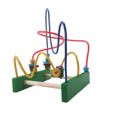 Imagem de Aramado Montanha Colorido Mdf Educativo Pedagógico Labirinto