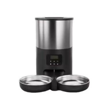 Imagem de Alimentador Automático 5L Duplo PETYC WiFi Dispensador Inteligente para Gatos e Cães Controle via App