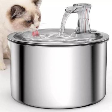 Imagem de Bebedouro Fonte Automatico Pet Gato Cachorro C/ Filtro - Alley Comm