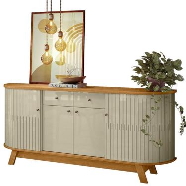 Imagem de Buffet Aparador 4 Portas e 2 Gavetas 100% MDP Mônica