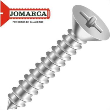 Imagem de Parafuso Jomarfix Inox Philips Chata Jomarca 3,5 X 40Mm - Kit C/5 Cent