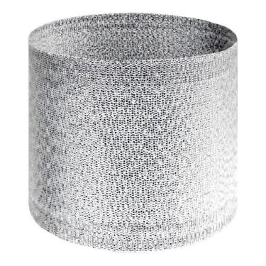 Imagem de 10m Fita Natal Metal Aramada 35mmx10m Varias Cores com 01 rolo - Fitas