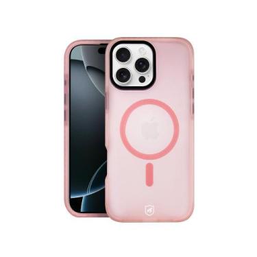 Imagem de Capa case capinha MagSafe Pro para iPhone 16 Pro Max - Rosa - Gshield