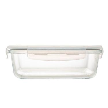 Imagem de Pote Hermético De Vidro Borossilicato Com Tampa Plástica 640ml 6540- Lyor