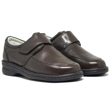 Imagem de Sapato Feminino Mocassim Conforto Ortopédico Antistress Couro 6020 (CAFÉ, BR, Adulto, Numérico, 35)