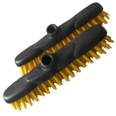 Imagem de Vassoura esfregão para limpeza pesada S/ cabo Fibra Nylon