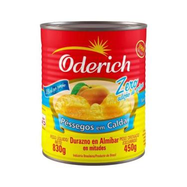 Imagem de Pêssego Em Calda Zero Adição De Açúcar Oderich