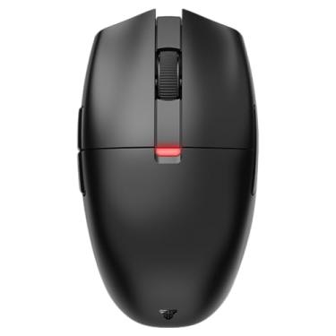 Imagem de FANTECH ARIA XD7 Mouse para jogos sem fio Pixart 3395 sensor de jogos 26000 DPI, HUANO Switches, super leve, 59 gramas e formato de ovo ambidestro, conectividade de 3 modos, preto