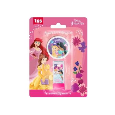 Imagem de Apontador + Borracha Princesas 2 Unidades Tris Com Depósito