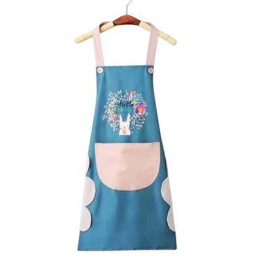 Imagem de Avental de cozinha impermeável com bolso e toalhas