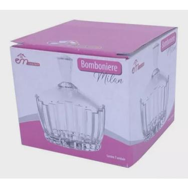 Imagem de Bomboniere de Vidro 240ml - Milan