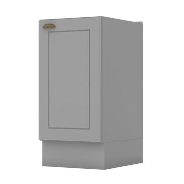 Imagem de Balcão 1 Porta 40cm Americana - Móveis Henn Cinza