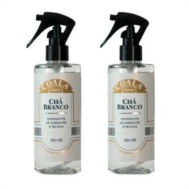 Imagem de Kit 2 Odorizante de Ambiente e Tecidos Chá Branco 260ml Home Spray