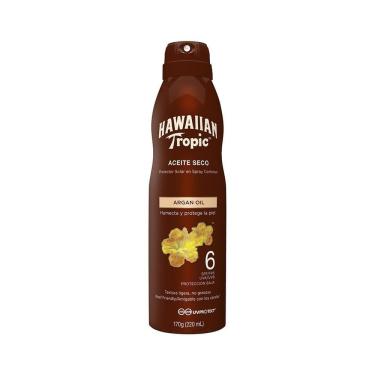 Imagem de Hawaiian Tropic Bronzeador com Proteção Solar FPS6 Humecta Y Protege La Piel - 075486091583