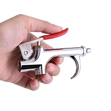Imagem de 1pc Compressor de Ar de Liga de Zinco Gun - Kit de Soprador de Poeira Pneumática de Alta Pressão Com Bocal para Limpeza e Equipamentos