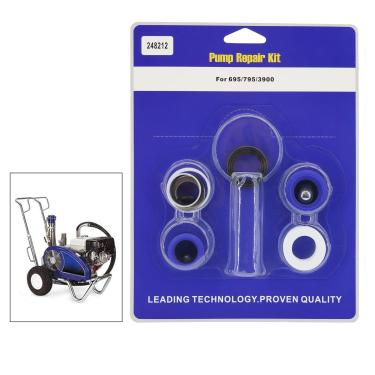 Imagem de GregYoung Kit De Reparo Bomba Para Pulverizadores Tinta Sem Ar 695 795 3900, 248212, Compatível Com Pulverizador Graco Ultra Max Ii Linelazer 3900