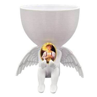 Imagem de Anjo da Guarda Anjinho São Tarcisio Vasinho Decoração - Point da Fe