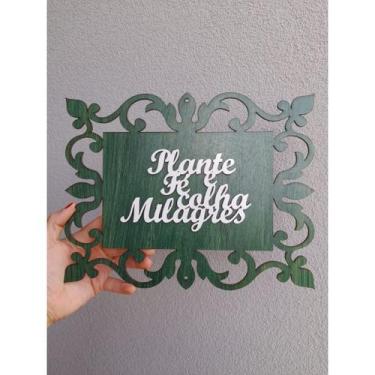 Imagem de Placa Porta Decorativa com Frase Diversas - 1 unidade - Inova Artesana
